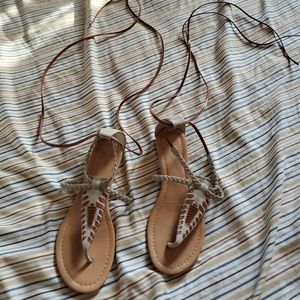 Maurice's Wrap Up Sandals